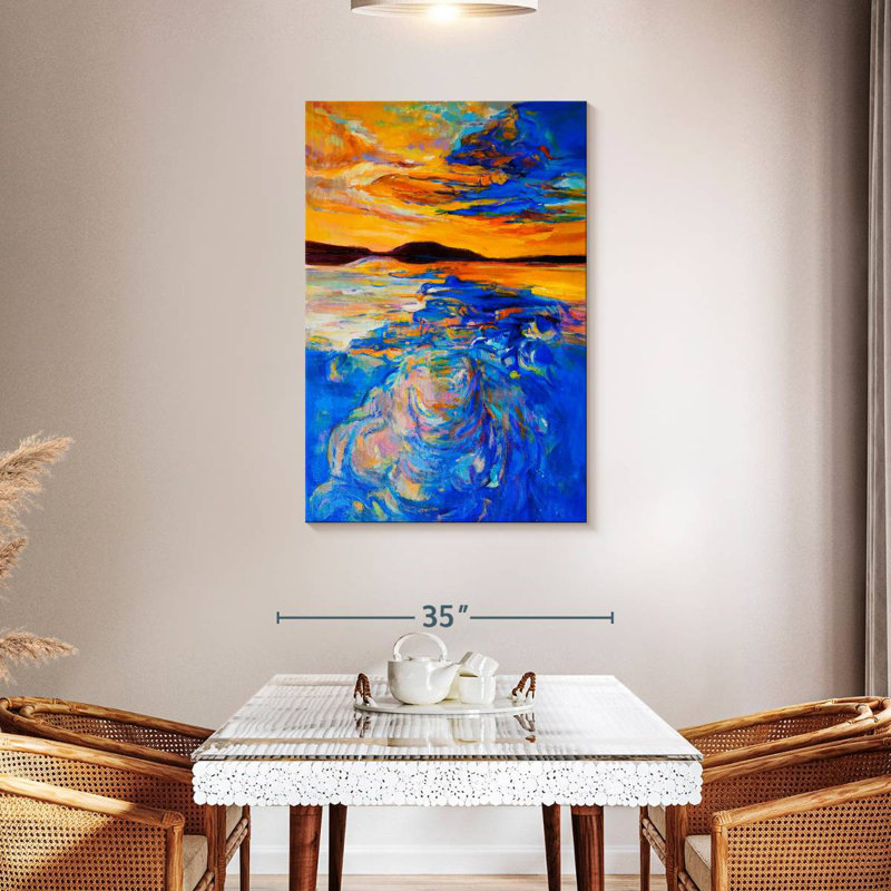 Avery Sky Reflection, 45" H x 30" W