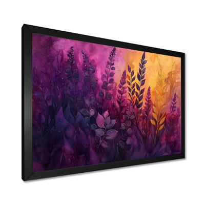 Edgware lavande et plante grasse, paysage de plantes I - plante grasse