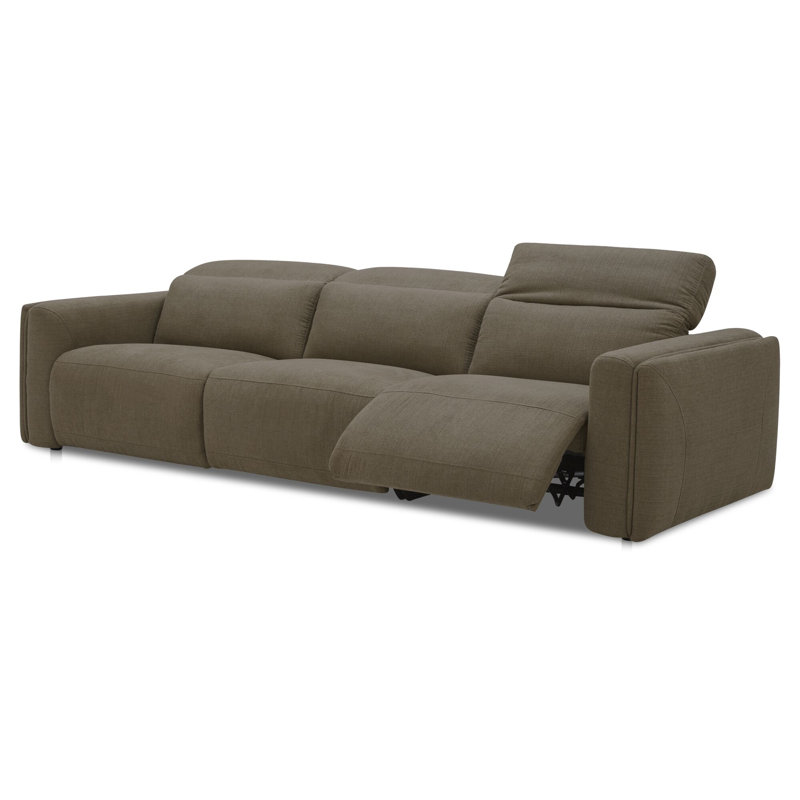 Wilder Power Recliner Sofa Soft Taupe, Tan