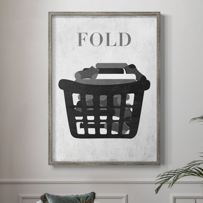 Fold Framed Print - Solid Wood