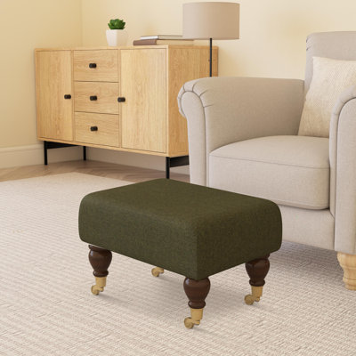 Autryville Wood Caster Leg - Plush