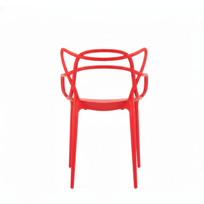 Chaise robuste Maria, Rouge