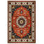 Tapis en coton et polyester à imprimé numérique Jazeera Collection-1747516533