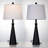 27.5" Modern Touch Control Table Lamp With Usb & Type-c Ports, 3-way Dimmable Lighting