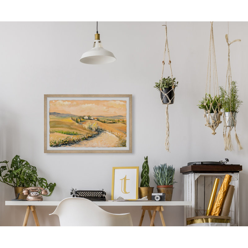 My Happy Place by Marmont Hill - Single Picture Frame Painting, 61cm H x 91cm W