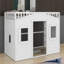 Twin House Loft Bed With Ladder-1716051126