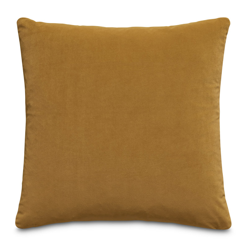 Gemma Velvet Square Pillow Cover & Insert, Coin
