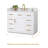 Gavino 42'' Single Bathroom Vanity with Engineered Stone Top-2023319527