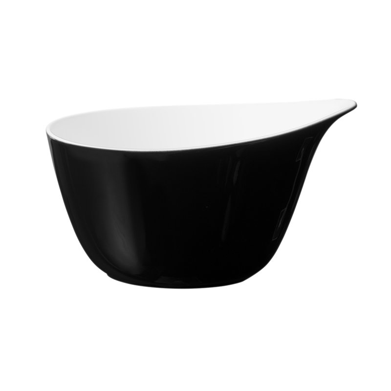 Life 600ml Cereal Bowl, Black