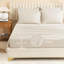 Lit dans un sac Andency beige très grand - Ensemble d'édredon pour très grand lit 7 pièces-124612853-124612828