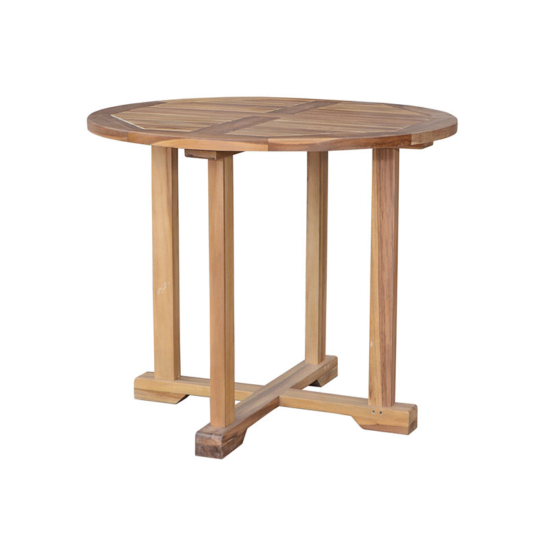 Dessouses Outdoor 5 - Piece Teak Dining Set