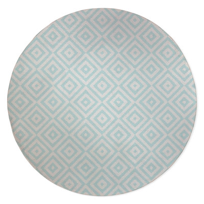 Ikat Eye Non-Slip Outdoor Rug