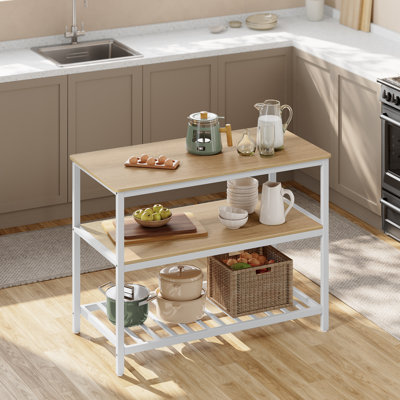 Riggle 47.4'' W Kitchen Island