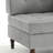 Upholstered Light Gray Tufted Corduroy Modular Sofa with Pillow Back-627157600