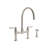 Holborn Bridge Kitchen Faucet With C-Spout and Side Spray-11066731-126482251