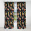 Motif moderne à motif cachemire bohème - Rideau floral - Rideau occultant floral - 1 panneau-107547917