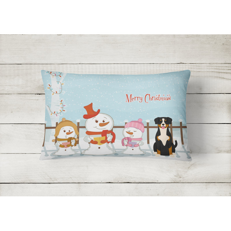 Coussin lombaire intérieur / extérieur Merry Christmas