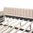 Upholstered Daybed With Trundle And Wood Slat Support-1515740342