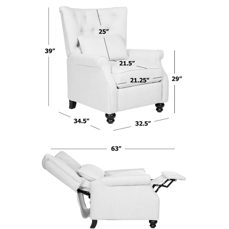 Fauteuil inclinable Canary - assemblage rapide, revêtement en velours inclinable jaune moutarde élégant