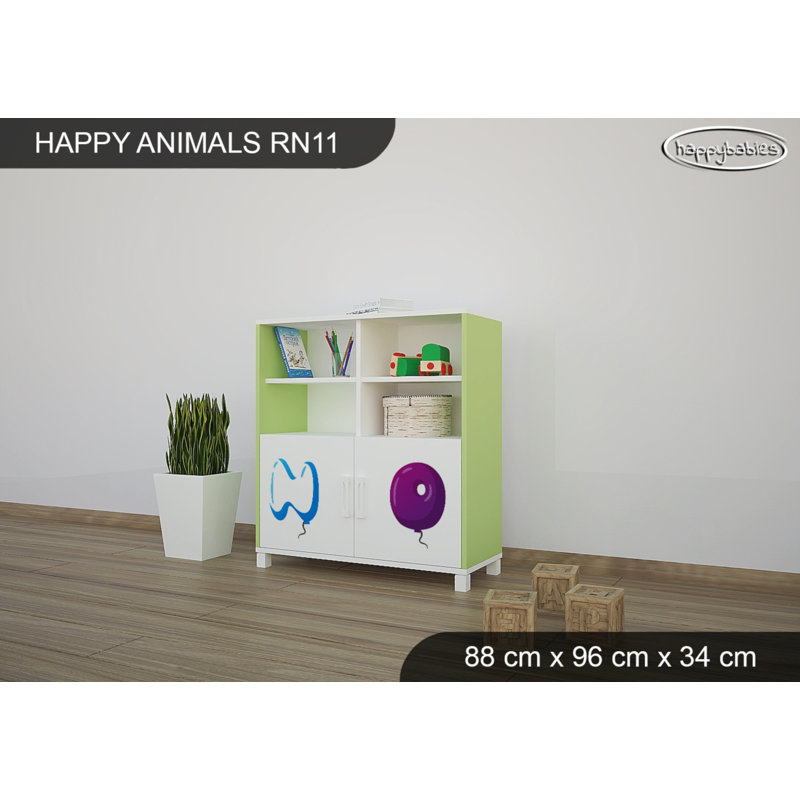 88cm W Kids Cube, Green
