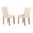 6-Piece Dining Table Set with 4 Upholstered Chairs and a Bench