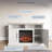 Wister TV Stand Fireplace for TVs up to 50" Fireplace-945555042