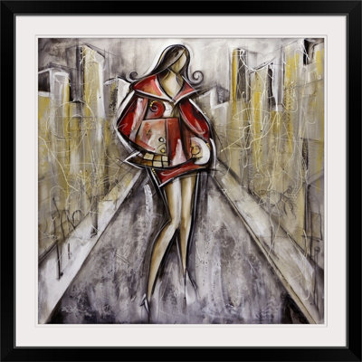 «Fashion in The City» par Brittiney, Malveaux, reproduction d'art