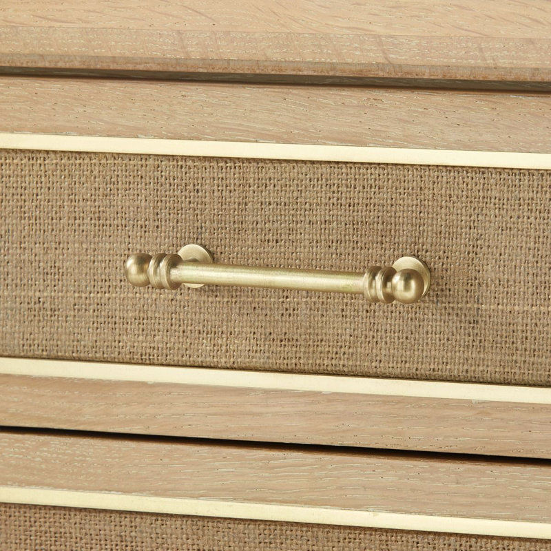 Paulina 6 - Drawer Solid Wood Dresser
