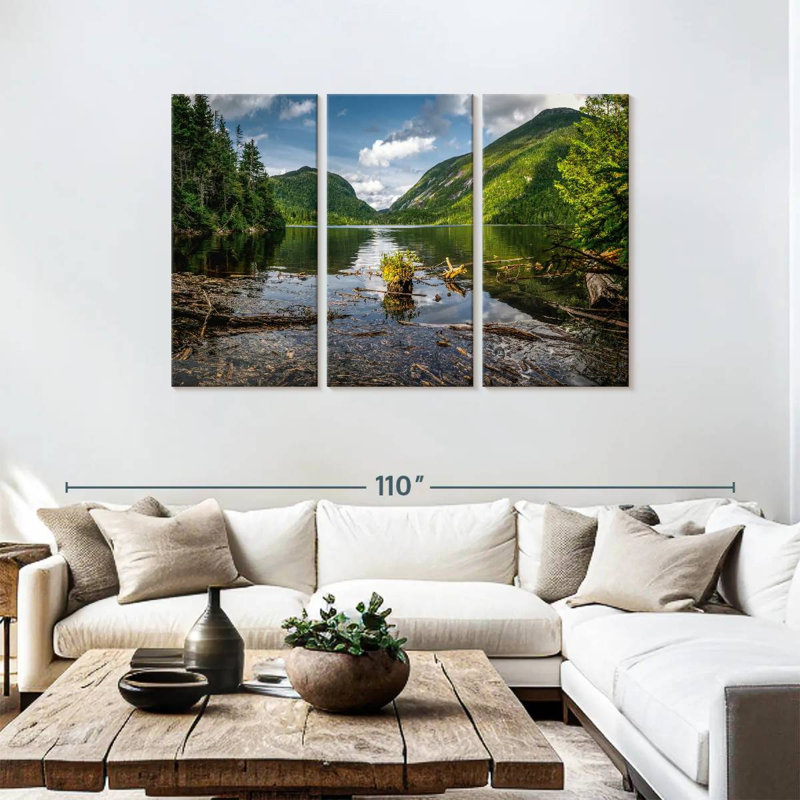 Paysage d'Alvord Lake Colden, H 48 po x l 74 po