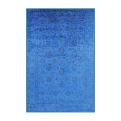 Tapis bleu Hymes