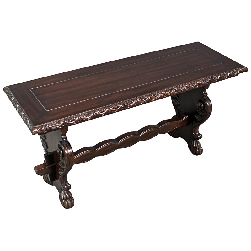 Banc en bois massif Glastonbury Abbey