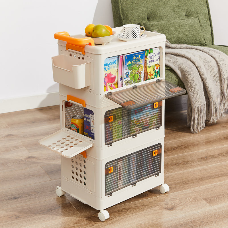 Aarn Plastic with Lids 3 Tier, 3 Pieces Stackable for Storage, with Lids