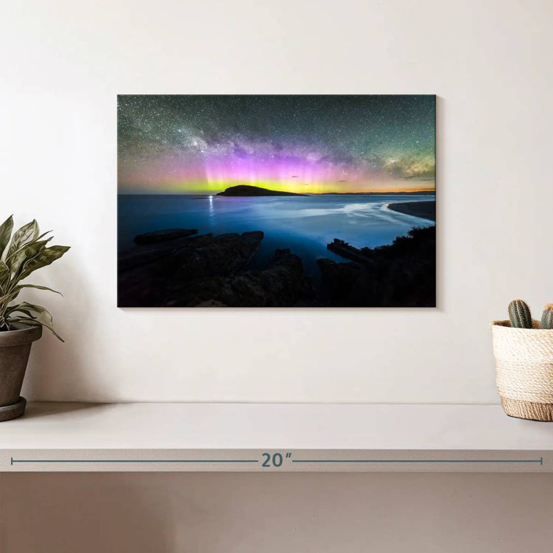 Alvord Aurora Borealis Glow, H 8 po x l 12 po