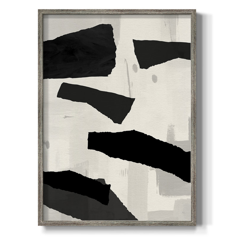Mountain Paths II, reproduction encadrée - bois massif, H 11 po x l 9 po