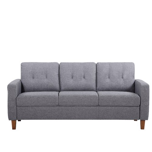 Ebern Designs Schaeffer 76.77'' Upholstered Sofa | Wayfair