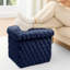 Contemporary Practical Plush Popcorn Storage Box - 38 x 38-1203562239
