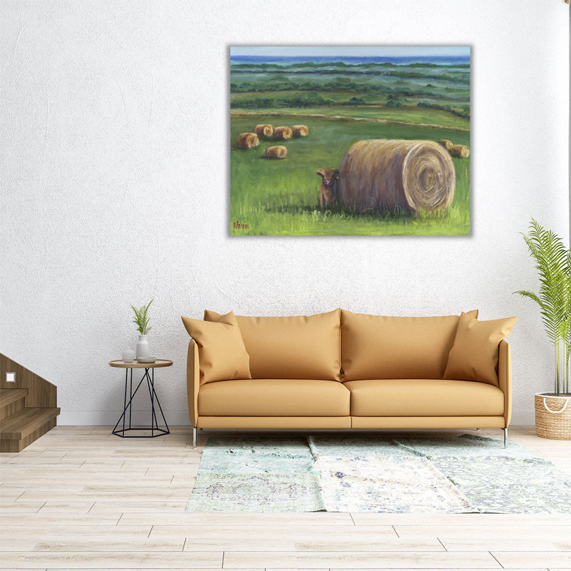 Peek A Boo - reproduction d'art sur toile, H 24 po x l 30 po