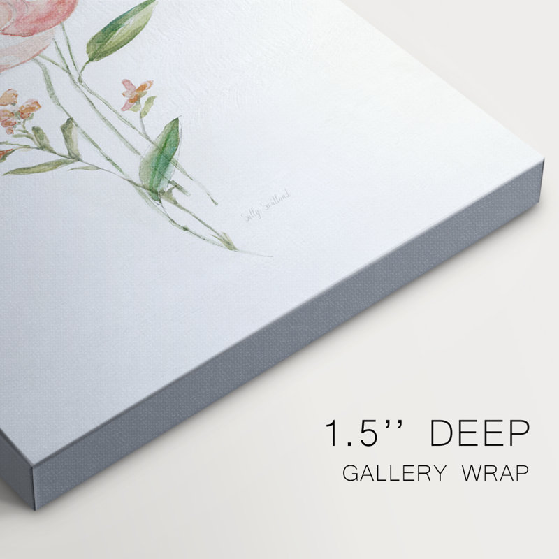 Floral Belle II - Galeria Cavas, H 48 po x l 32 po