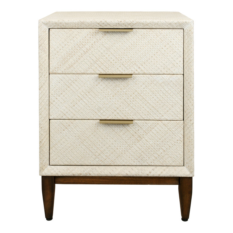 Brinley 3 Drawers Nightstand