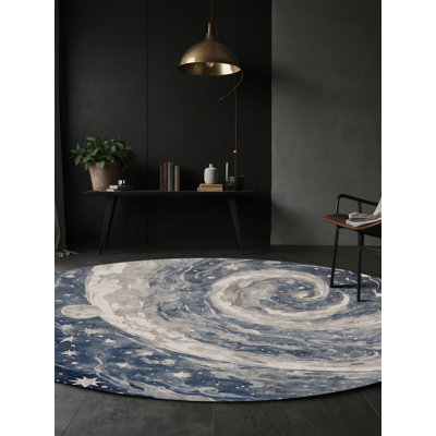 Tapis gris soyeux et moelleux