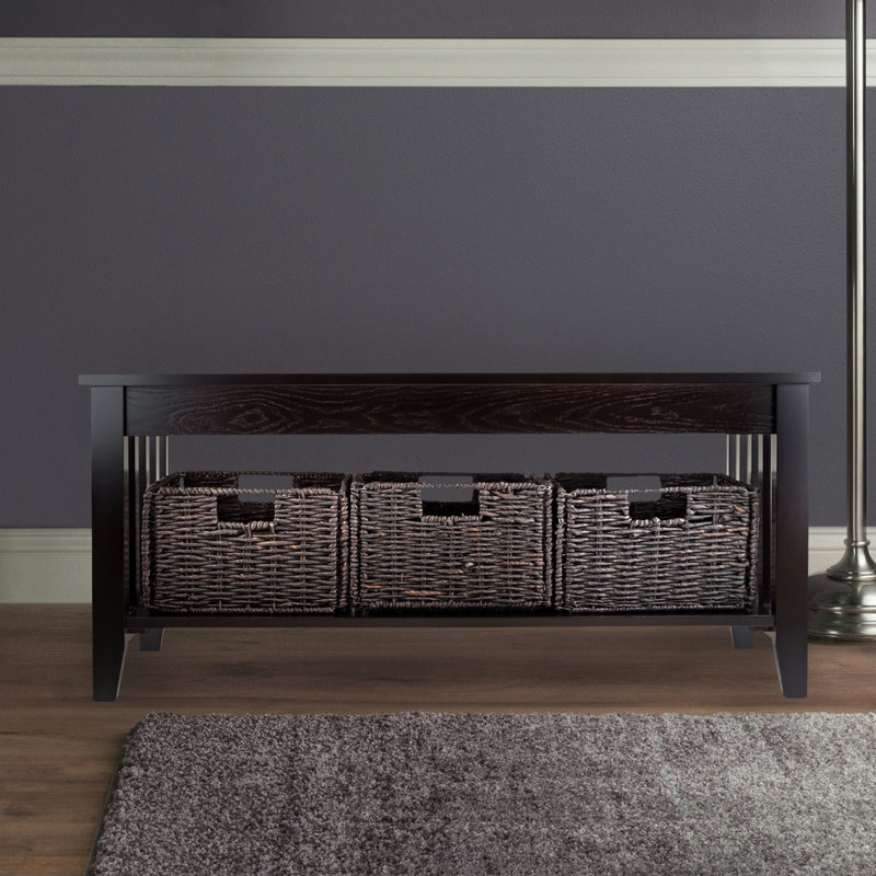 Table basse à 4 pieds avec rangement