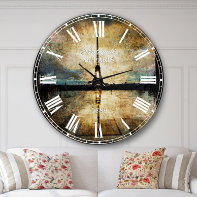Horloge murale Swigart Farmhouse