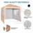 Jarrow Aluminium 2m x 2m Pop-Up Gazebo-327996861