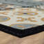 Riyad Welcome Patchwork Tile Recycled Rubber All Weather Non-Slip Outdoor Door Mat