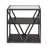 Collingdale Glass Shelf End Table with Storage