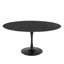 Lippa 47" Artificial Marble Dining Table In Rose Black-410900533-471470868-471470870