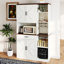 Buffet 71 "avec garde-manger et armoire de cuisine 71 po