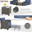 Chaise longue en rotin avec coussins 5 pièces Maddox-1548892137-1548892140