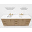 Turlington 84" Freestanding Standard Double Bathroom Vanity with Top-367853359