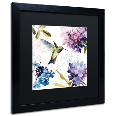 «Spring Nectar Square II», reproduction d'art encadrée